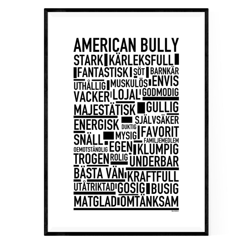 American Bully Poster