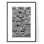 Hälsingland Poster