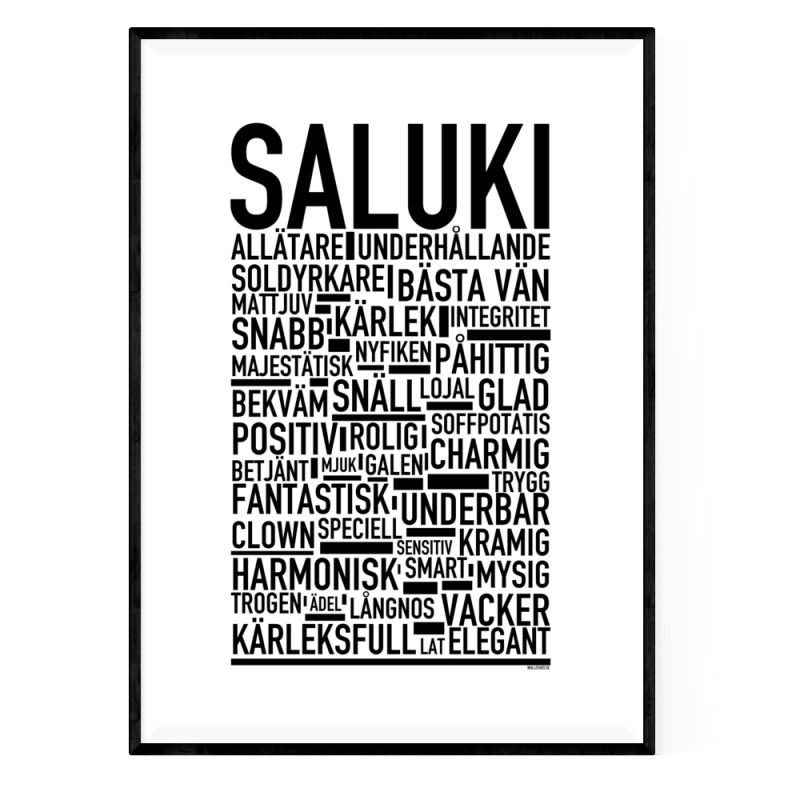 Saluki Poster