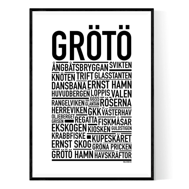 Grötö Poster