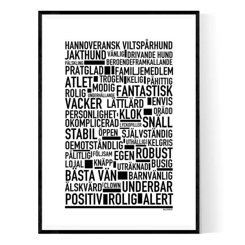 Hannoveransk Viltspårhund Poster