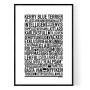 Kerry Blue Terrier Poster