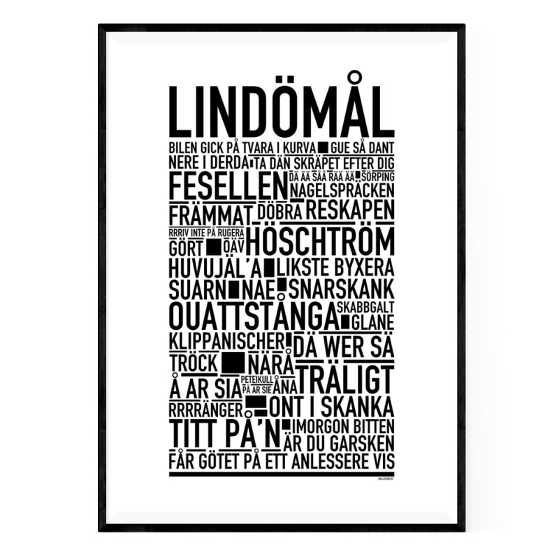 Lindömål Poster