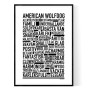 American Wolfdog Poster