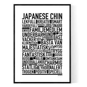 Japanese Chin Poster