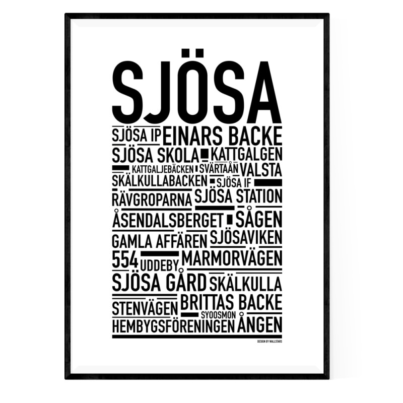 Sjösa Poster