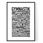 Gymnastik Poster