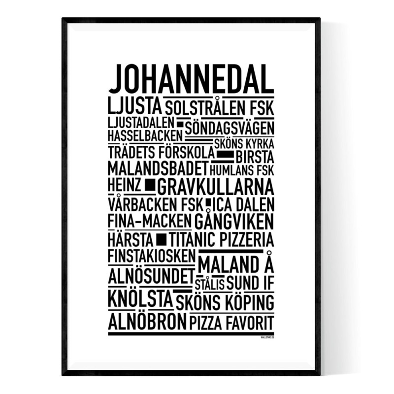 Johannedal Poster