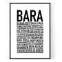 Bara Poster