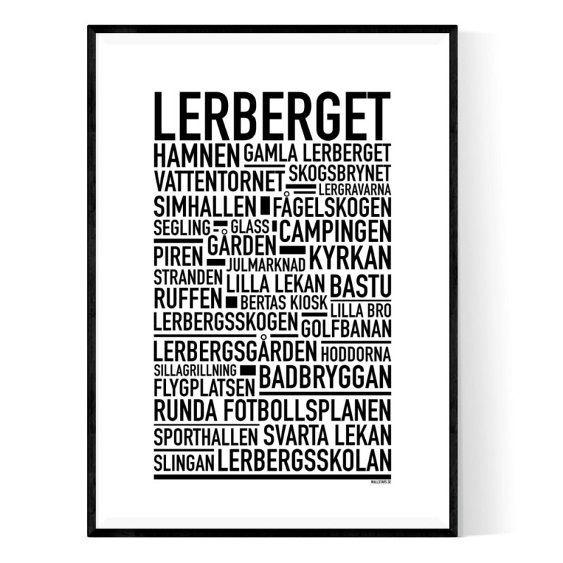 Lerberget Poster