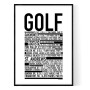 Golf Poster