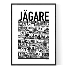 Jägare Poster