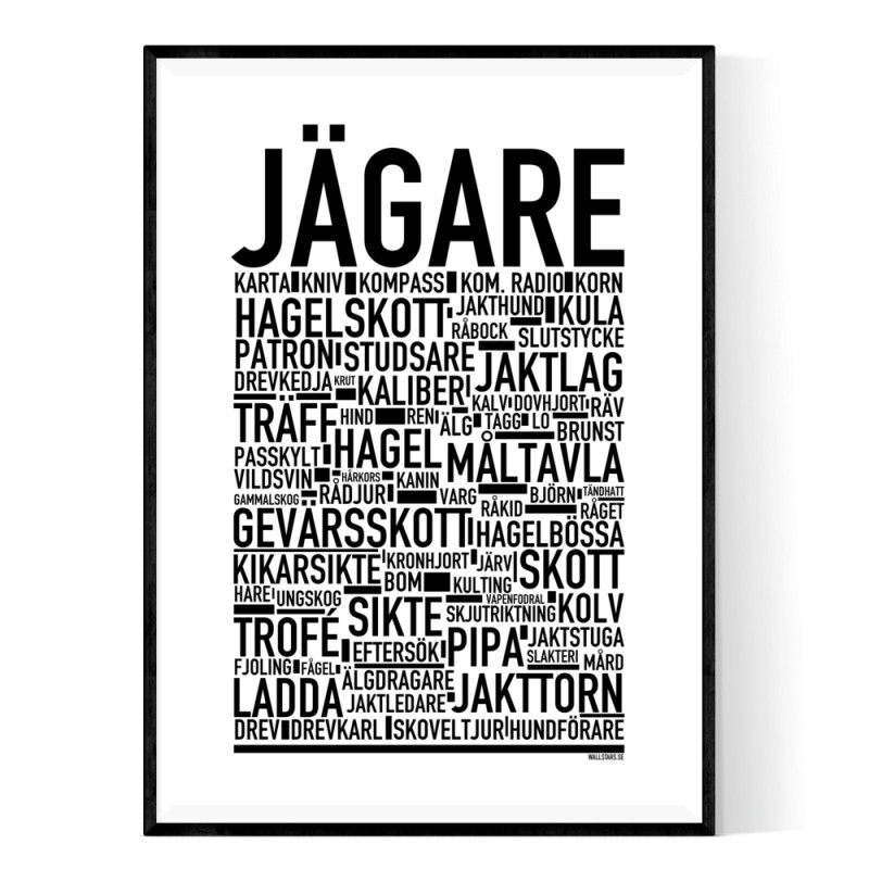 Jägare Poster