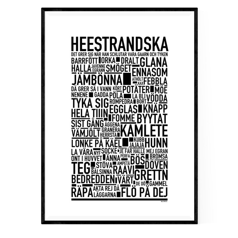 Heestrandska Poster