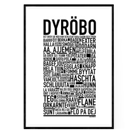 Dyröbo Poster