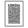 Björköska Poster