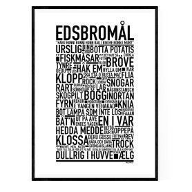 Edsbromål Poster