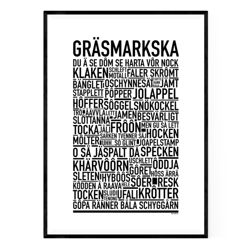 Gräsmarkska Poster