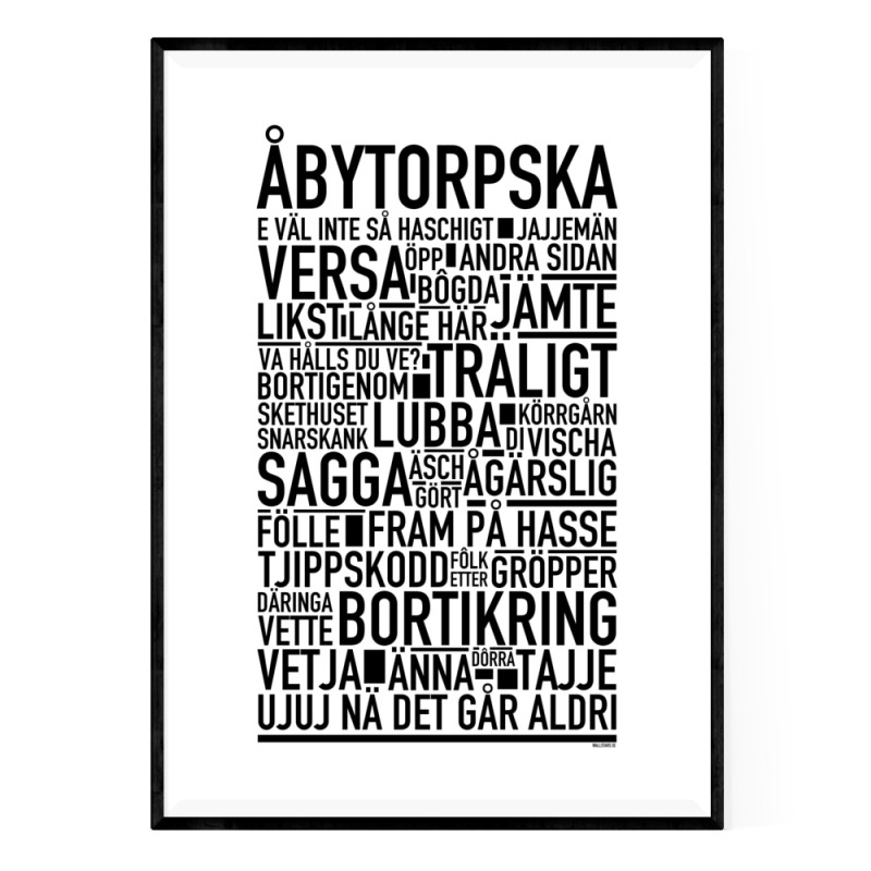 Åbytorpska Poster