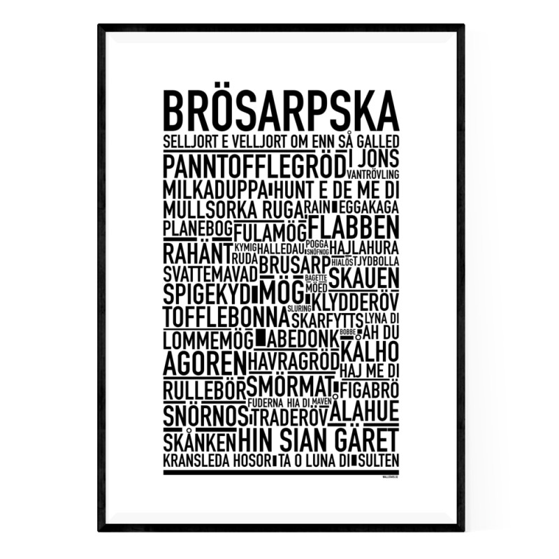 Brösarpska Poster
