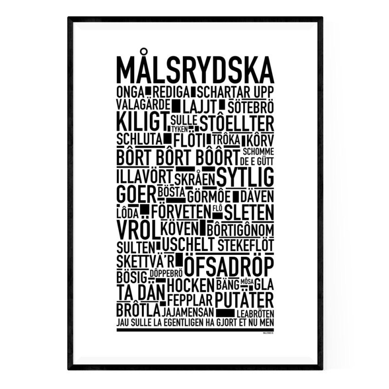 Målsrydska Poster