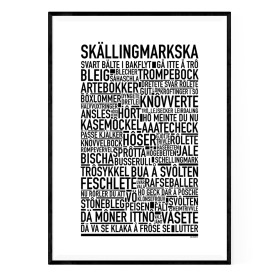 Skällingmarkska Poster