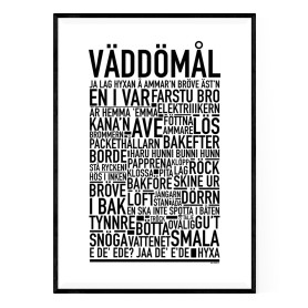 Väddömål Poster