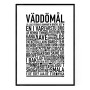 Väddömål Poster