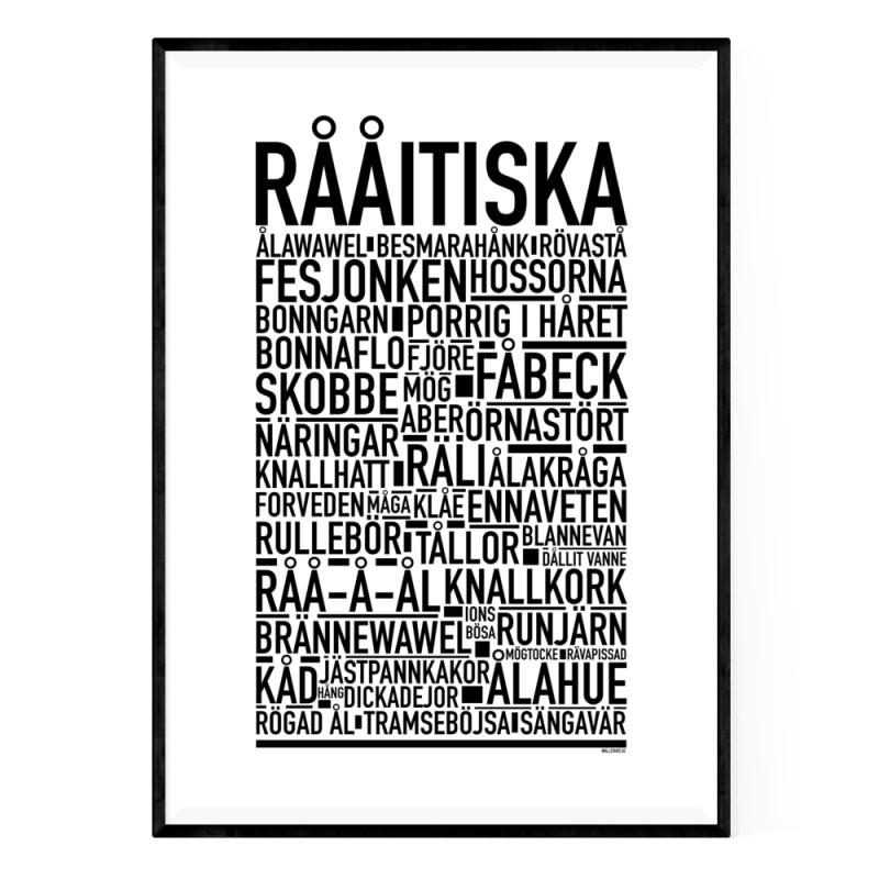 Rååitiska Poster