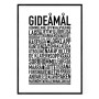 Gideåmål Poster