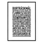 Burträskmål Poster