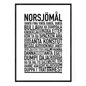 Norsjömål Poster