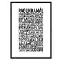 Ragundamål Poster