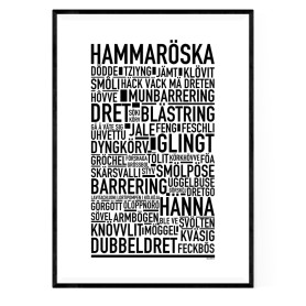 Hammaröska Poster