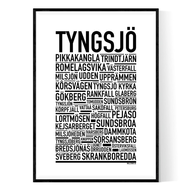 Tyngsjö Poster