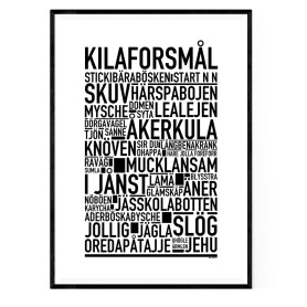 Kilaforsmål Poster