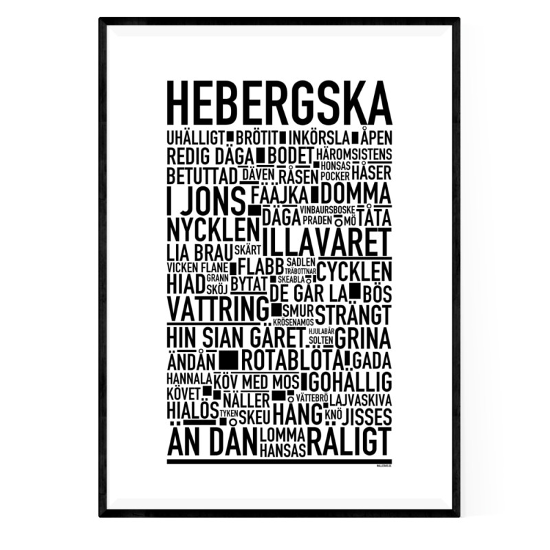Hebergska Poster