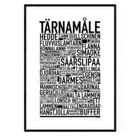 Tärnamåle Poster