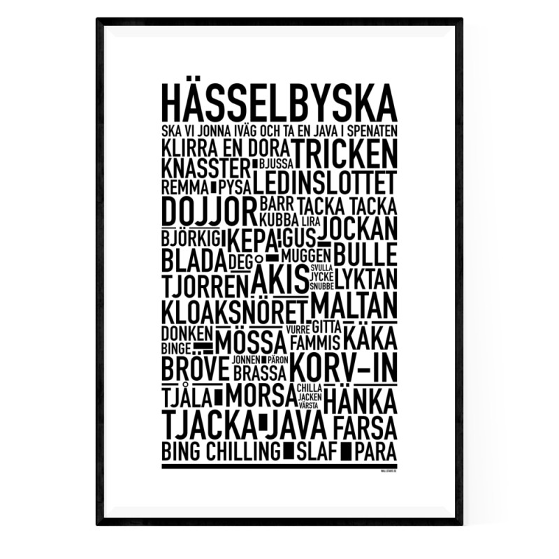 Hässelbyska Poster