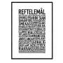 Reftelemål Poster