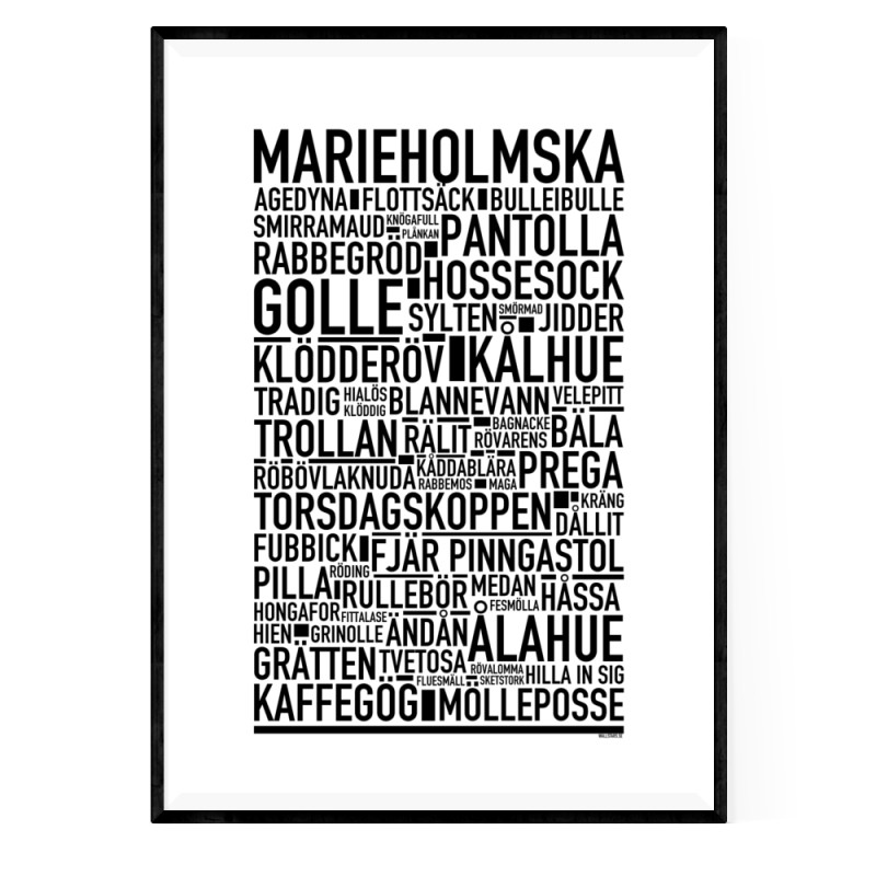 Marieholmska Poster