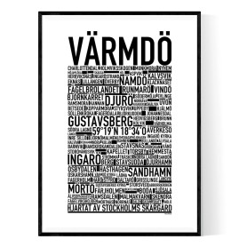 Värmdö Poster