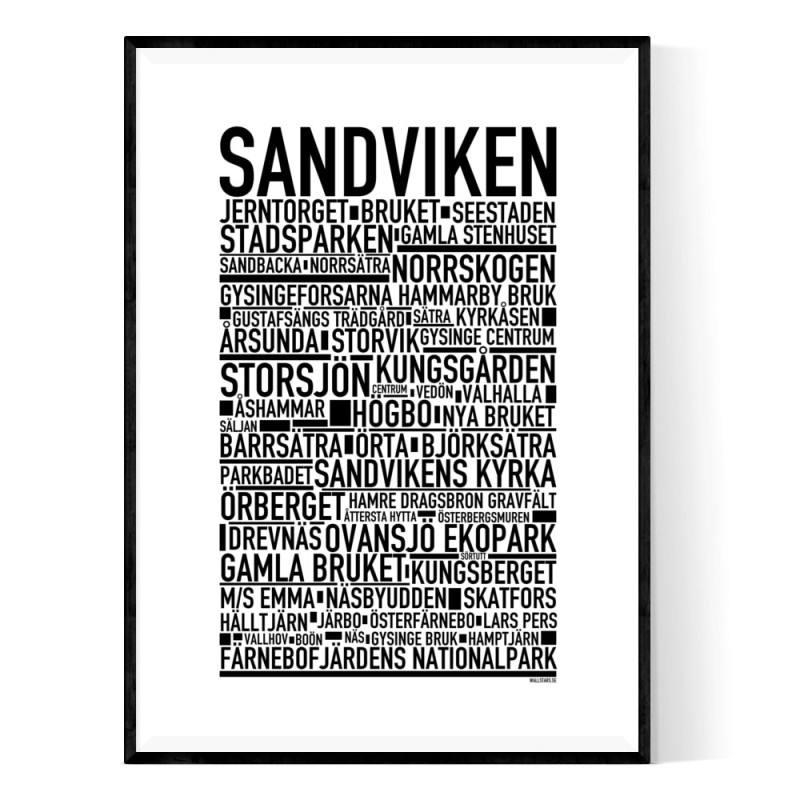 Sandviken Poster