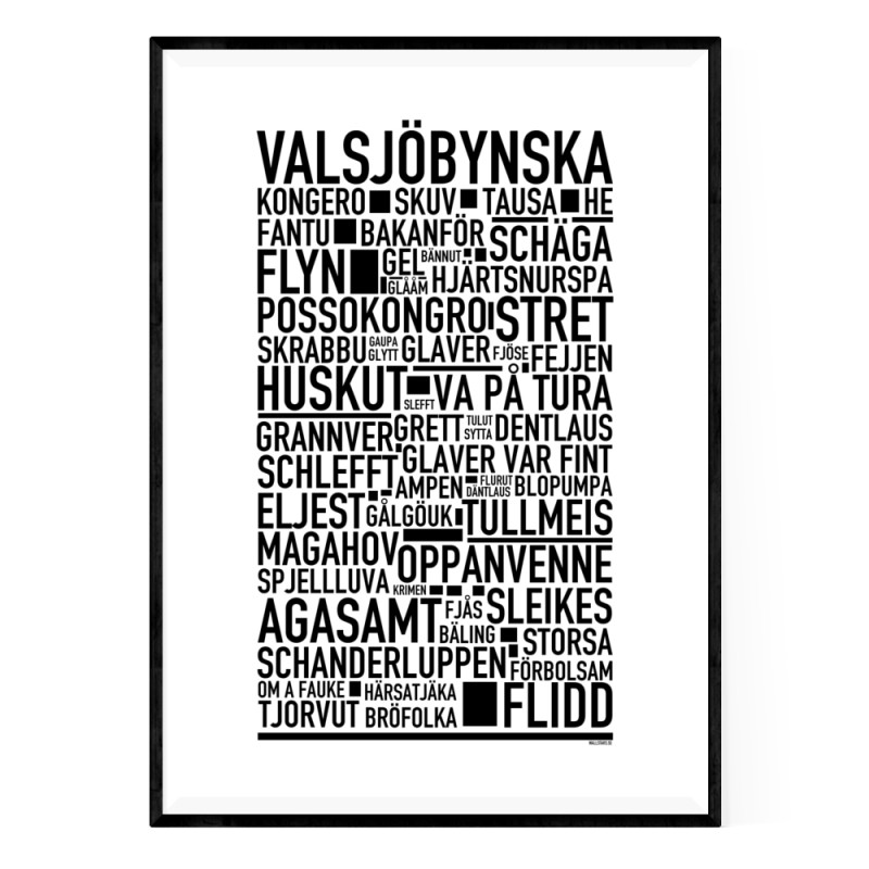 Valsjöbynska Poster