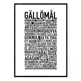 Gällömål Poster