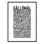Gällömål Poster