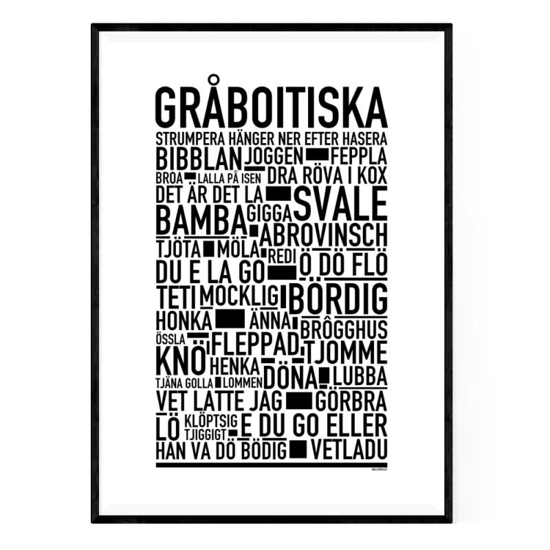 Gråboitiska Poster