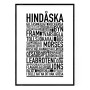 Hindåska Poster
