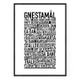 Gnestamål Poster