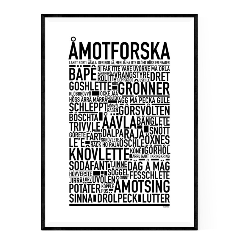 Åmotforska Poster